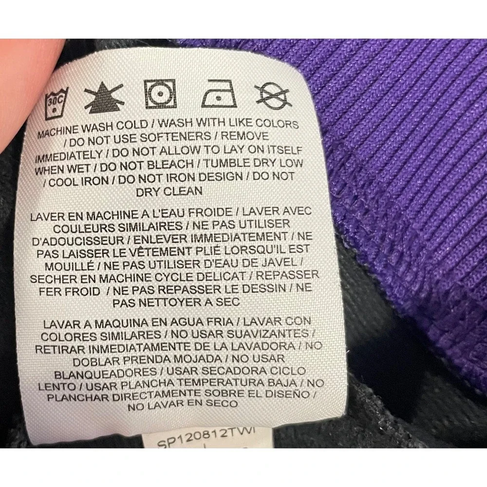 Nike The Athletic Dept Track Jacket Mens Large Purple Gray Full Zip Mock Neck